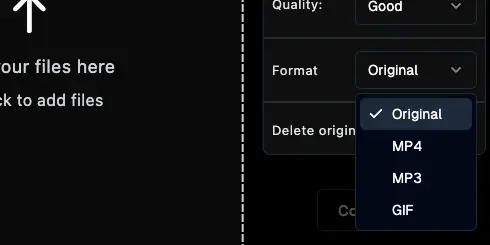 Convert your files